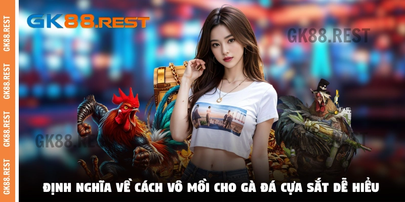 Định nghĩa về cách vô mồi cho gà đá cựa sắt dễ hiểu