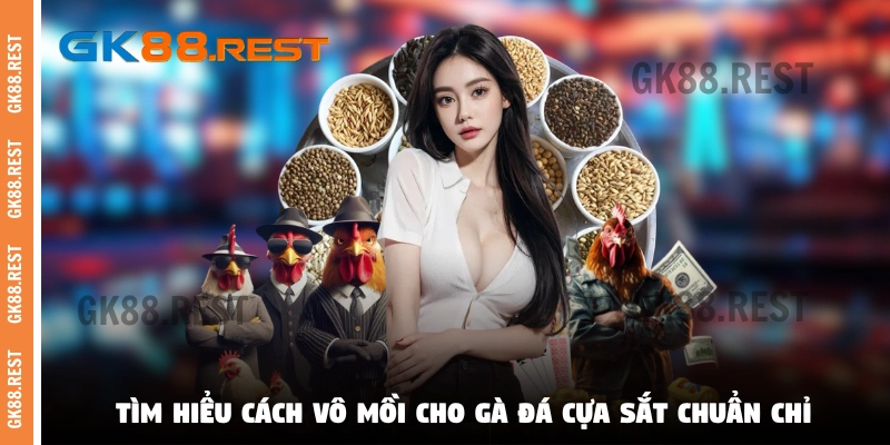 Tìm hiểu cách vô mồi cho gà đá cựa sắt chuẩn chỉ