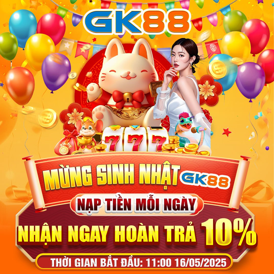 MỪNG SINH NHẬT GK88 TRÒN 5 TUỔI
