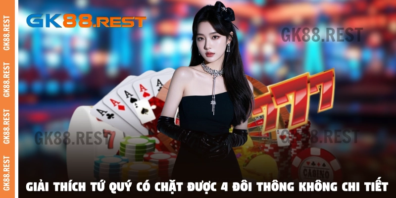 Giải thích tứ quý có chặt được 4 đôi thông không chi tiết
